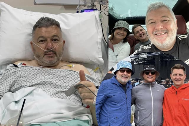 SophieMeiLan's tweet card. A Yorkshire man with Stage 4 cancer was left “overwhelmed” when his friends surprised him on Saturday morning with a last-minute ticket to see Oasis that night in Manchester - with a video of that...