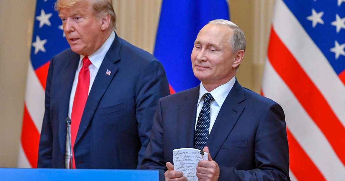 POLITICOEurope's tweet card. Trump has finally given his Russian counterpart an ultimatum to agree to a ceasefire by September. But will his stipulations make any difference at all?
