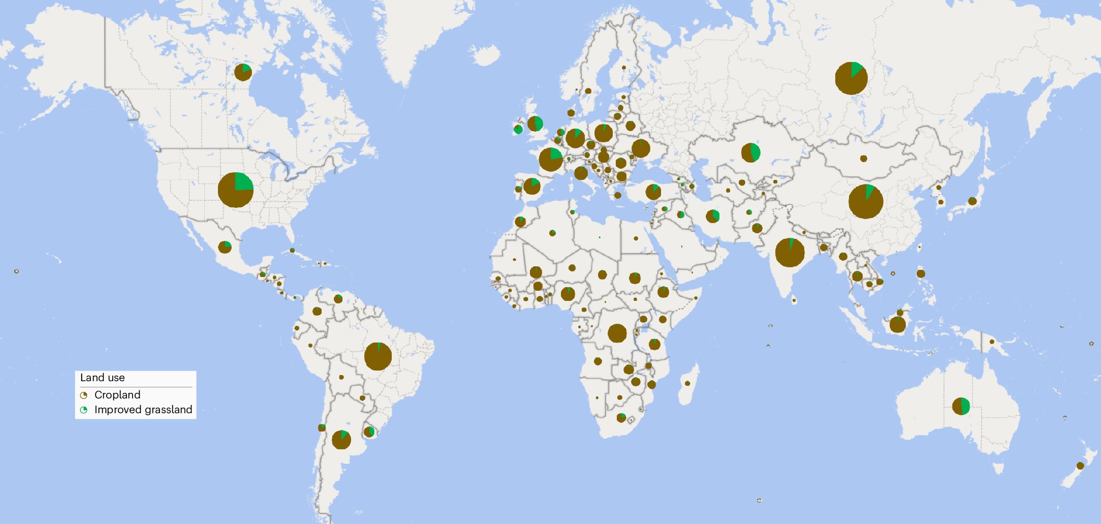 NatureFoodJnl's tweet card. Nature Food - Combining existing databases, this study estimates global phosphorus stocks in croplands and grasslands that are not readily available to plants. The reserves represent...