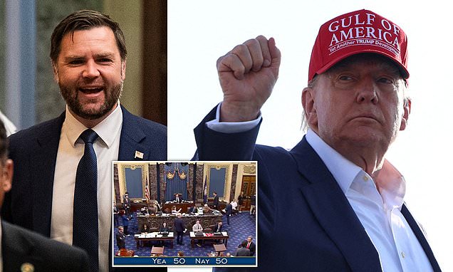 davecatanese's tweet card. The U.S. Senate passed its version of President Donald Trump's 'Big, Beautiful Bill,' a massive piece of tax cuts and spending legislation that is the cornerstone of the White House agenda.