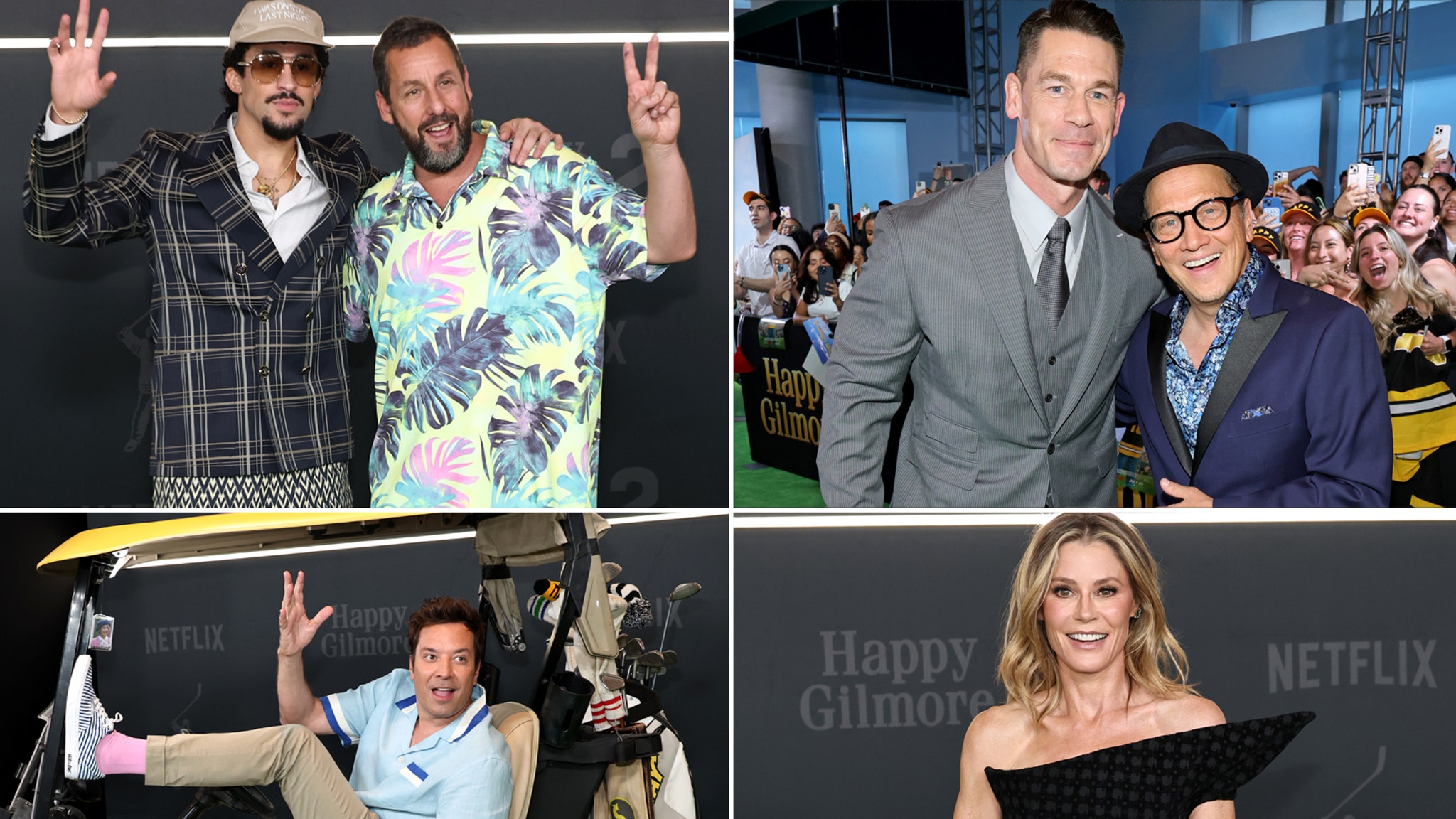 TooFab's tweet card. Every Must-See Photo from the 'Happy Gilmore 2' World Premiere