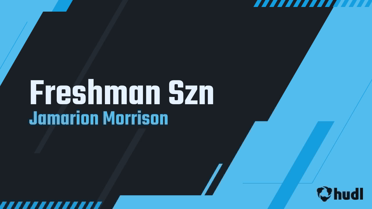 JMorrison0421's tweet card. Freshman Szn
