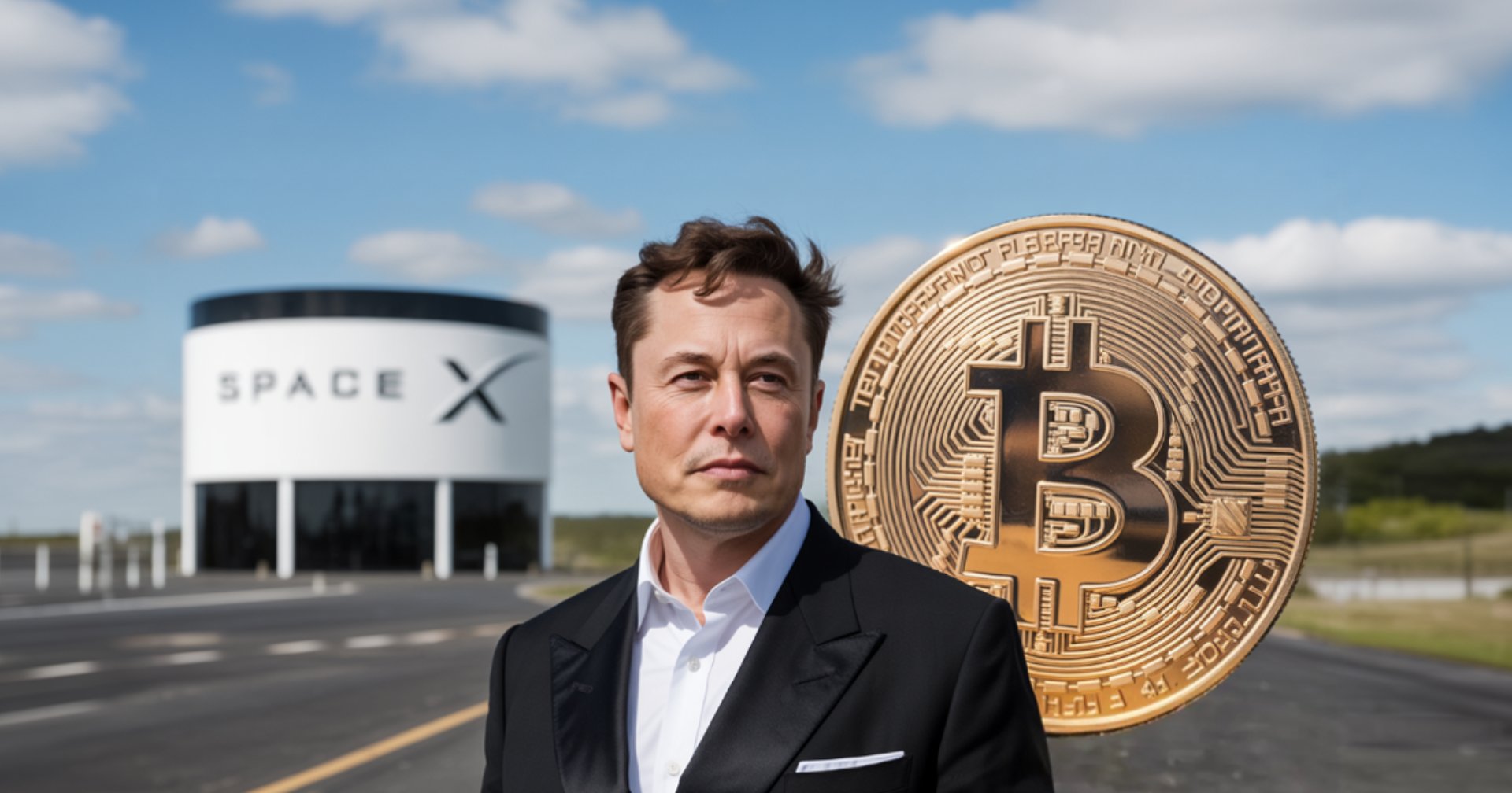 blocktrainer's tweet card. SpaceX hat heute Morgen nach drei Jahren Inaktivität 1.308 Bitcoin im Gegenwert von mehr als 150 Millionen US-Dollar verschickt. Verkauft Elon Musks Unternehmen?