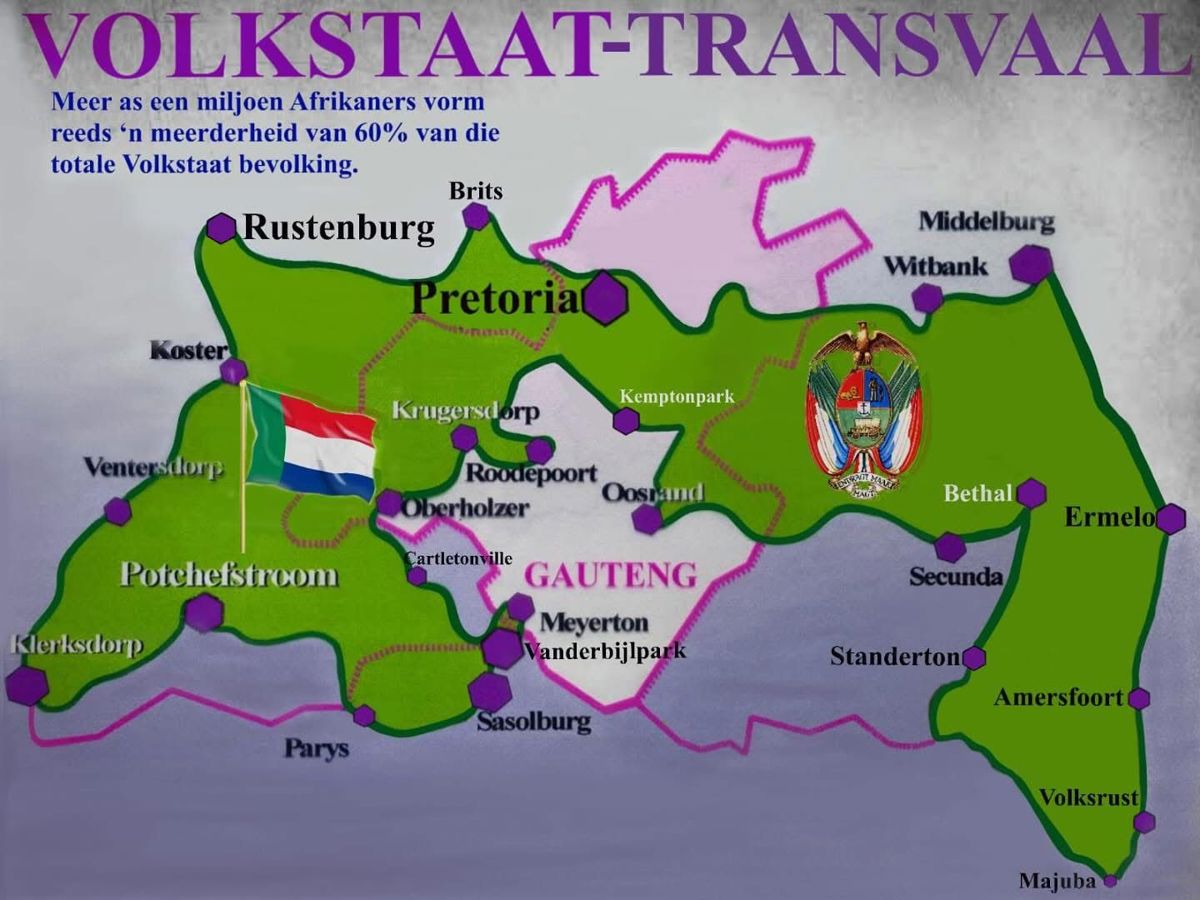 GroenOns's tweet card. In 1994, a historic referendum was held to establish a Volkstaat—a self-governing nation-state for the Afrikaner-Boer people in South Africa. The out...