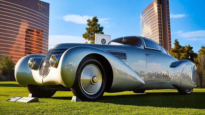 LadyRocketSpace's tweet card. Save the date for October 31 - Nov 2, 2025! A celebration of heritage, craftsmanship, and innovation, Concours at Wynn Las Vegas brings car enthusiasts from around the world to revel in automotive...