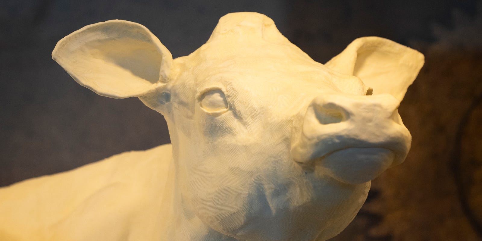jbalmert's tweet card. The butter cow is a 122-year-old tradition that started as a butter-sculpting contest in the early 1900s. Here's what to expect in 2025.