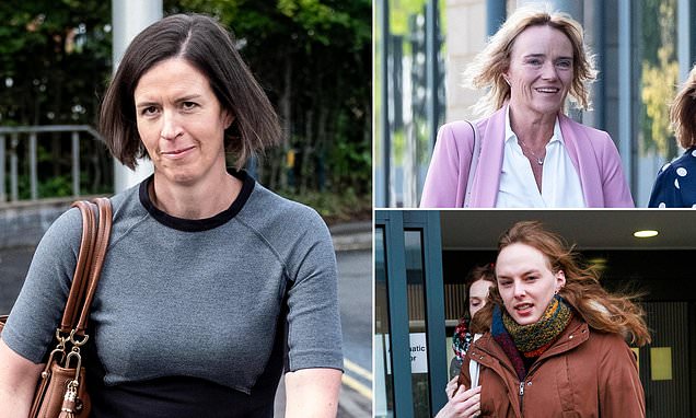 MailOnlineScot's tweet card. Sandie Peggie, 51, is suing NHS Fife and Dr Beth Upton after she was suspended for confronting the trans doctor when she was made to change next to her in a female-only changing room.