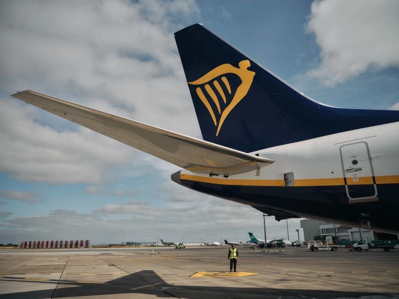 AviationWeek's tweet card. Ryanair has received confirmation that its 737 MAX 10s will start delivering in spring 2027 and has agreed to take 29 delayed 737-8-200s sooner than planned.