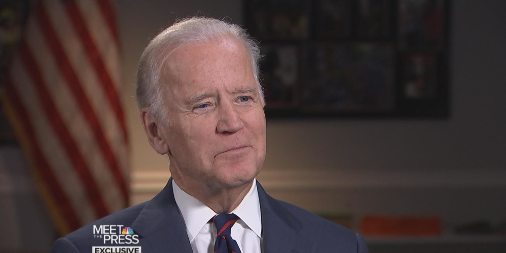 michaelcburgess's tweet card. Vice President Joe Biden tells Chuck Todd that the government is working on sending a message to Russia. Biden also explains why he is not concerned about whether Americans will question the result...