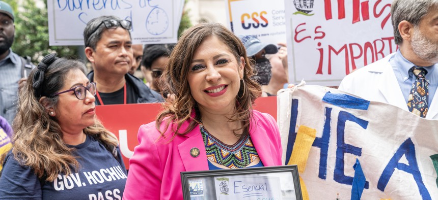 RalphOrtega's tweet card. Assembly Member Jessica González-Rojas previously called state Sen. Jessica Ramos’ decision to endorse Andrew Cuomo in the mayoral race “disappointing.”