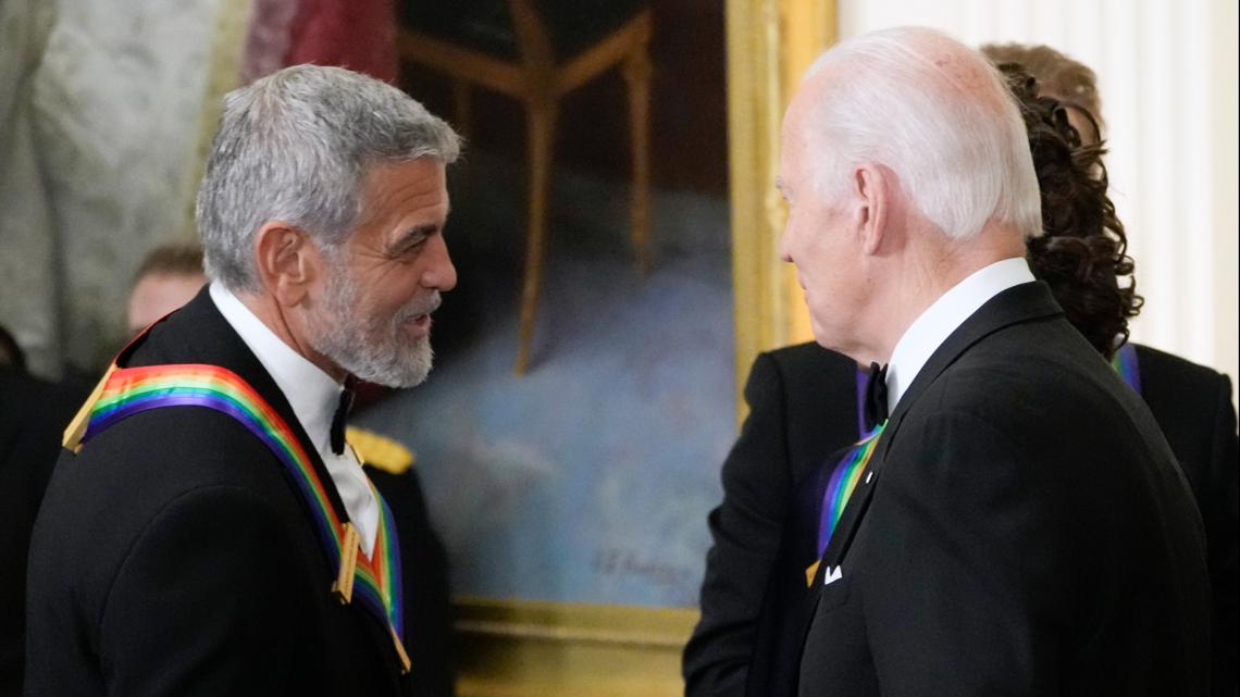 ianhillmedia's tweet card. In a rare online interview, Hunter Biden unleashed a string of expletives when discussing Clooney with Andrew Gallagher of Channel 5.