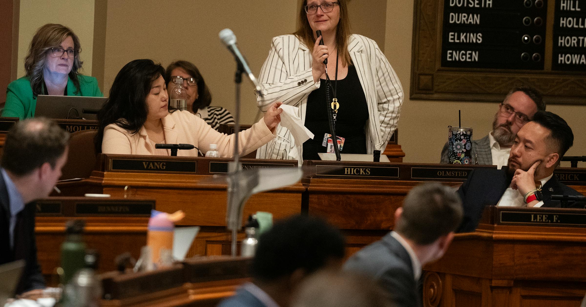 Allie_Kite's tweet card. Republicans said the state could not afford to keep providing coverage for more than 20,000 immigrants. Democrats accused Republicans of leaving people “out to die.”