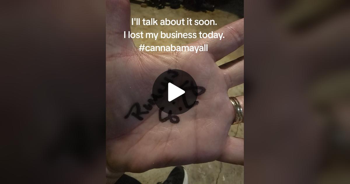 SweetHomeCannaB's tweet card. 145 likes, 41 comments. “My friend Dale wrote this on my hand tonight while we gathered to say goodbye to CannaBama together. I had just heard this song on my way from radio to the shop. He won't...