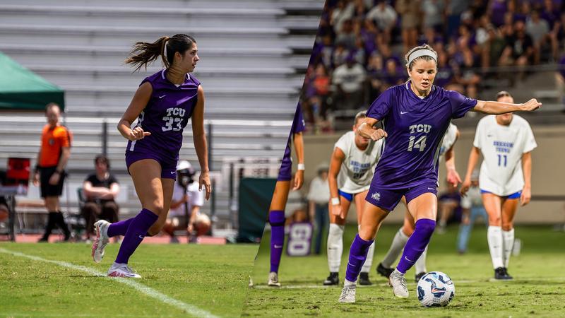 TCUSoccer's tweet card. A pair of TCU women's soccer alumnae, Caroline Kelly and Lauren Memoly, have signed pro contracts for the upcoming season. Kelly, who formerly played for Brooklyn FC, will now represent Dallas...