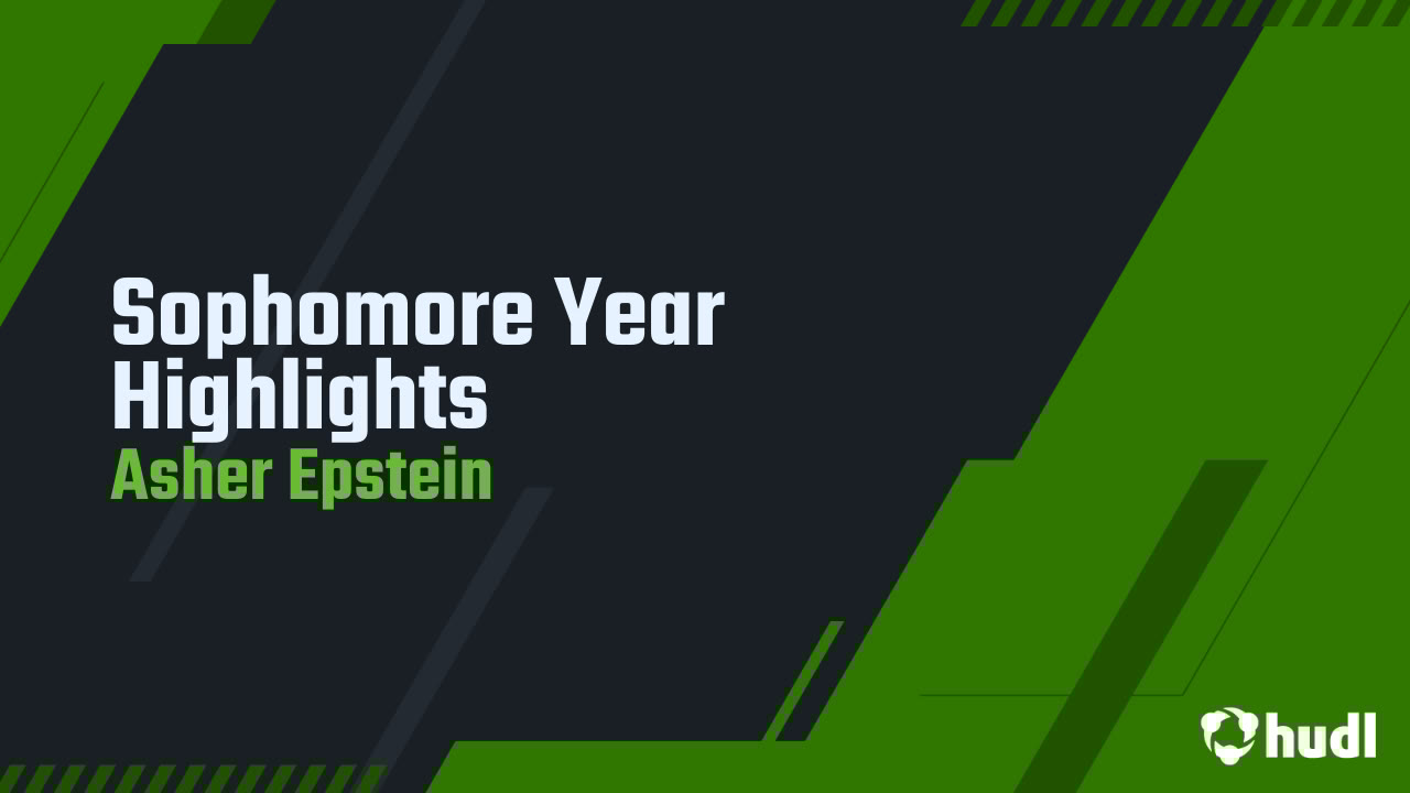epstein_asher's tweet card. Sophomore Year Highlights