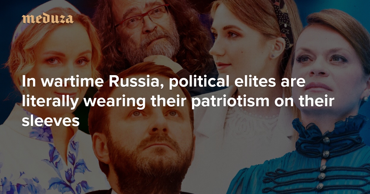 meduza_en's tweet card. Since launching its full-scale war against Ukraine, the Kremlin has demanded total loyalty from government officials. In response, many in the country’s political elite have remade their public image...