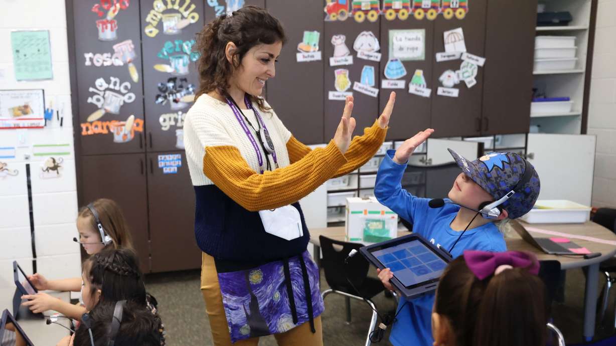 timvandenack's tweet card. Davis school officials are evaluating the future of dual-language immersion programs at South Davis Junior High and Lincoln Elementary due to low participation.