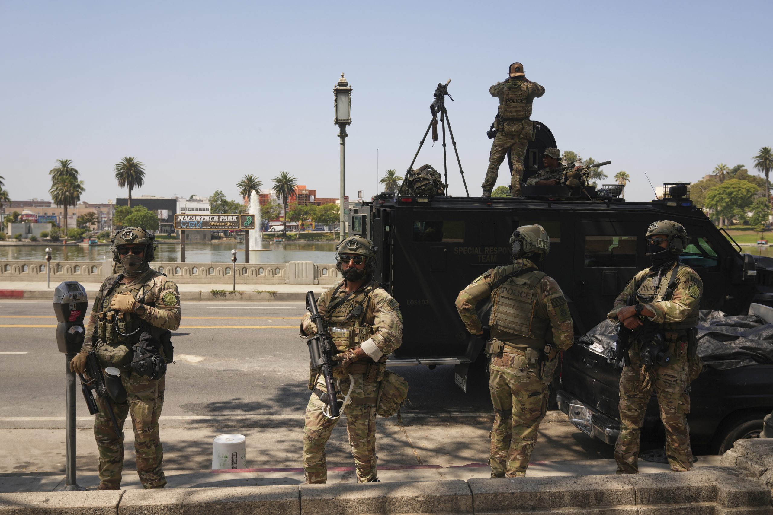 ThePublicSquare's tweet card. Might the answer to Southern California’s present emergency—how to stop masked federal agents from seizing its people—lie in a half-century-old story from
