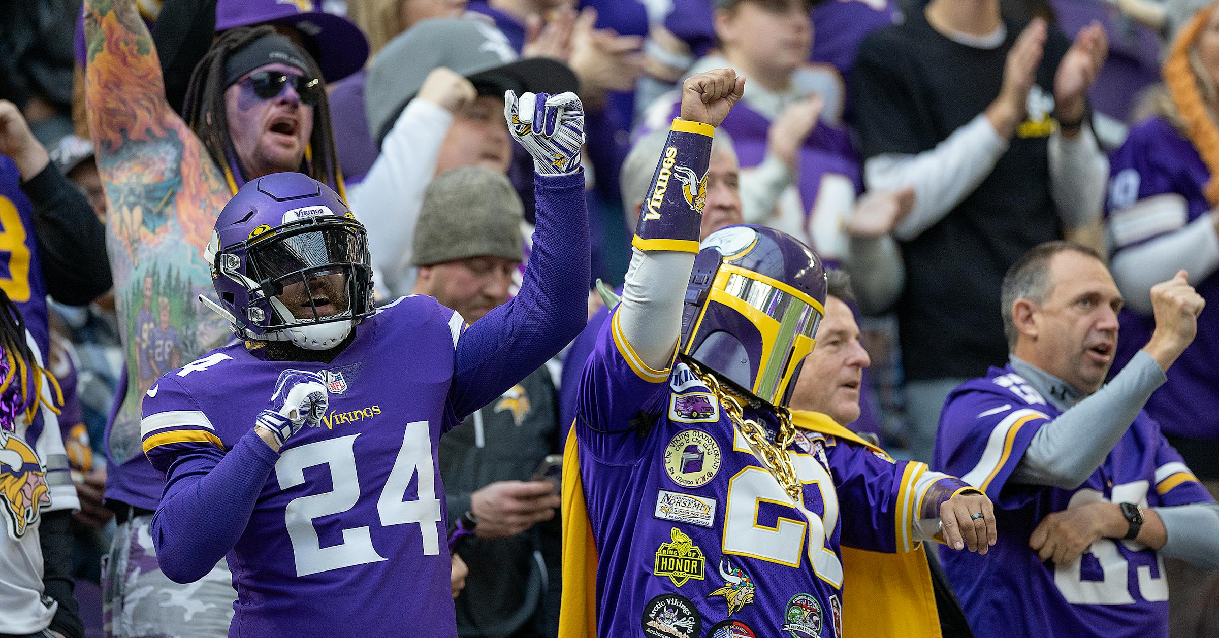 StribSports's tweet card. Fans without season tickets will get a chance to buy single-game tickets at 10 a.m. on Thursday. The minimum price of $82 the highest since U.S. Bank Stadium opened in 2016.