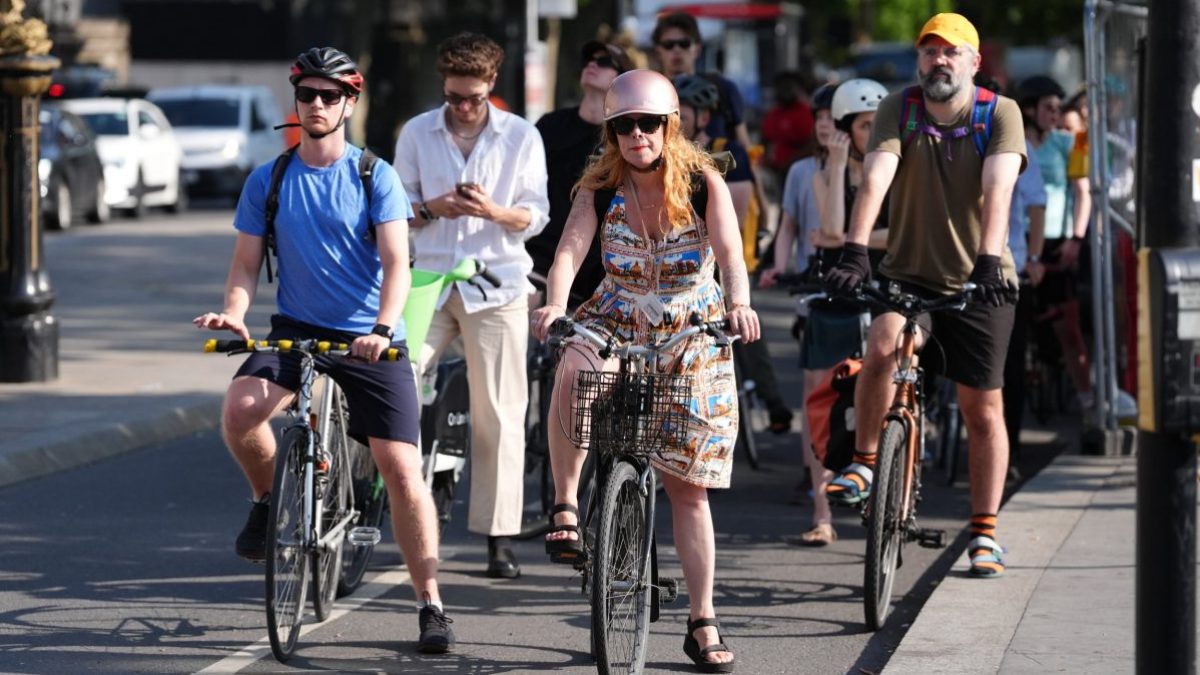APPGCW's tweet card. In the capital, cycling has become easier and much more appealing than driving, experts say 