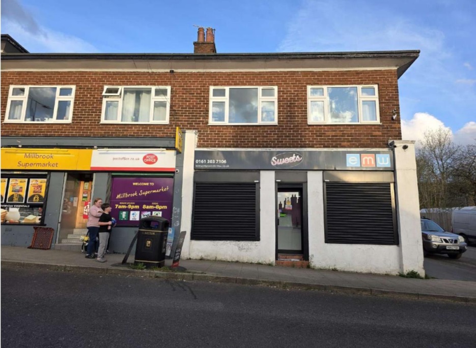 TamesideCorr's tweet card. Talha Patel, of the Manor has applied to Tameside Council to convert what is currently a dessert takeaway and add a small extension at its rear.