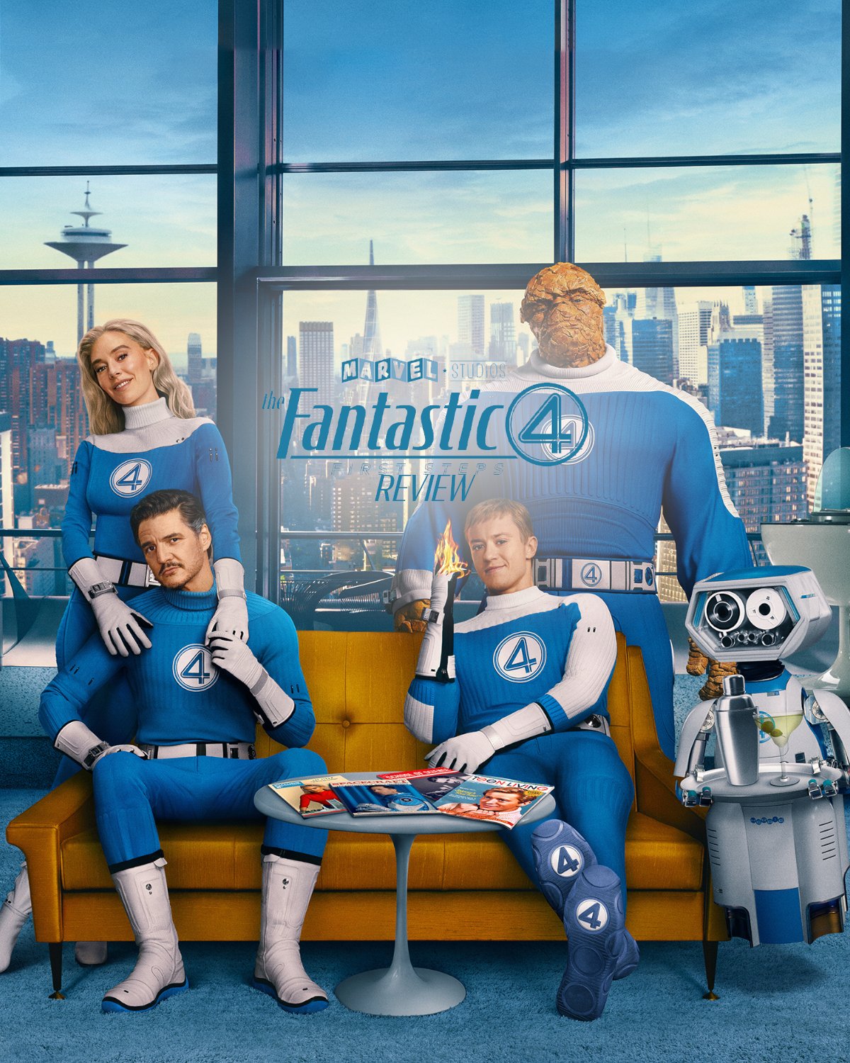 FenixNests's tweet card. The Fantastic Four: First Steps is a bold sci-fi spectacle that brings Marvel’s First Family to vibrant life while paying homage to Jack Kirby’s iconic legacy.