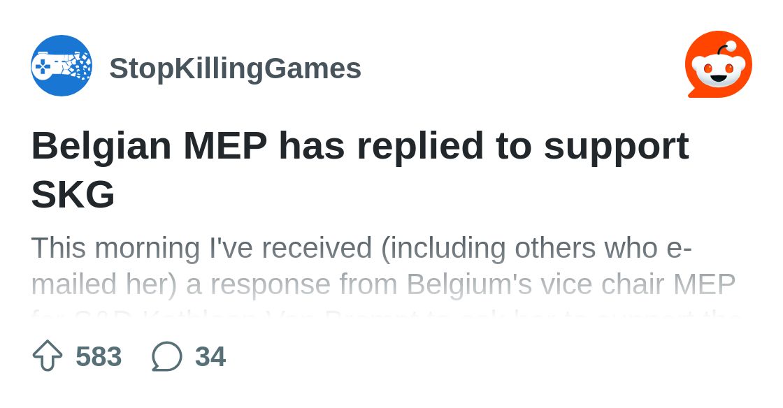 accursedfarms's tweet card. Explore this post and more from the StopKillingGames community