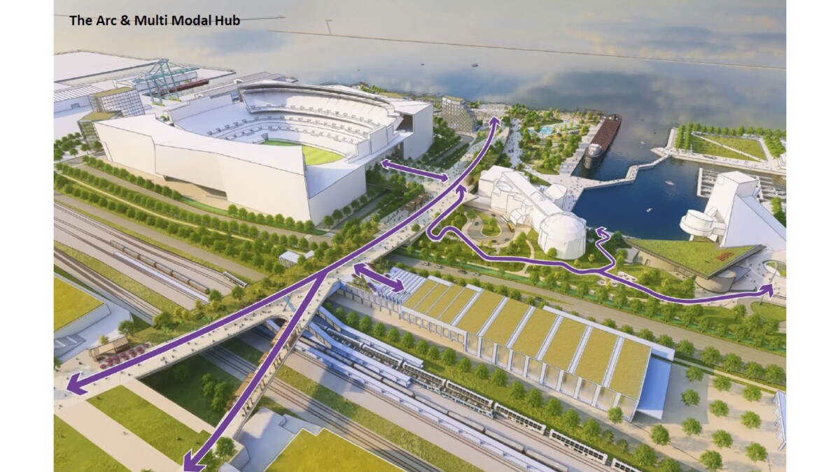 mjarboe's tweet card. The City of Cleveland has landed another federal grant to help remake its lakefront – in this case, to help develop plans for a new transportation hub.