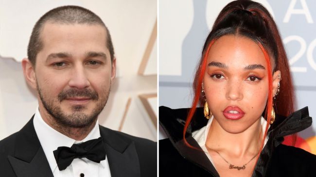 IndieWire's tweet card. FKA Twigs and Shia LaBeouf settle 2020 assault lawsuit.