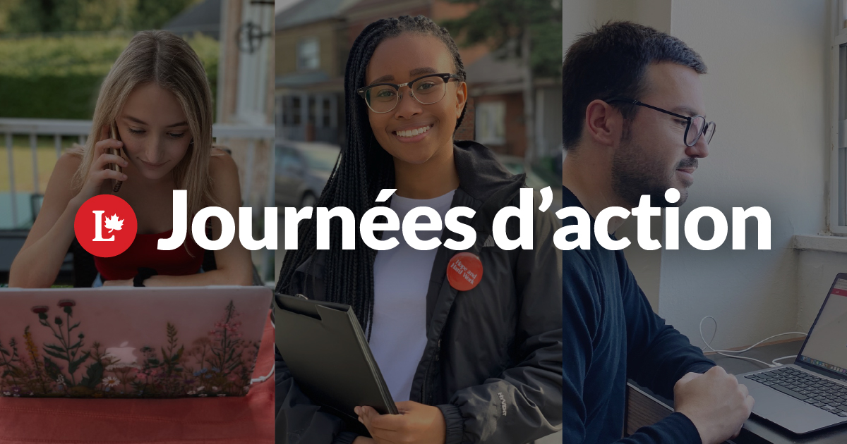 parti_liberal's tweet card. Le Programme terrain de l’équipe libérale vise à rassembler des gens de toutes nos collectivités pour bâtir un meilleur Canada. Nos Journées d’action nous permettent de continuer à renforcer notre...