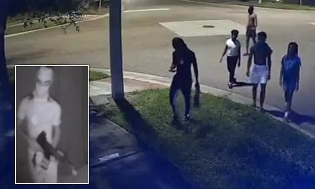 GrimmJack66's tweet card. A horrifying new social media prank descended on a home in Riverview, Florida Friday night after a juvenile with a face mask on and weapon in hand startled homeowners.