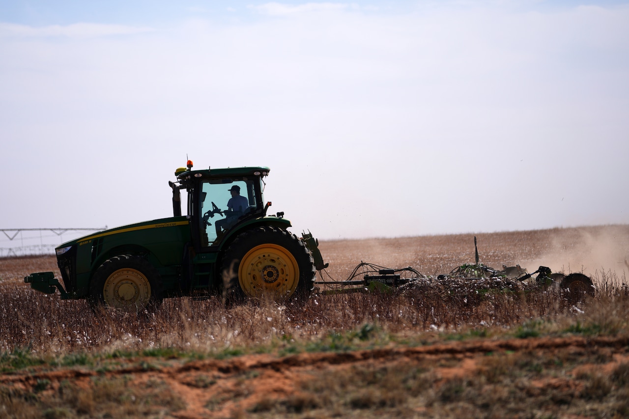 sabrinaeaton's tweet card. The legislation requires the FCC to explore how earth-orbiting satellites can enhance farming operations, building on Latta's previous agricultural technology initiatives.