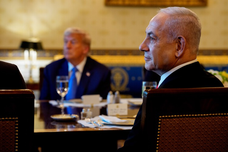 KhalilEJahshan's tweet card. One month ago, while announcing US airstrikes targeting Iran’s nuclear program, President Donald Trump said that he and Israeli Prime Minister Benjamin Netanyahu had worked together as a team “like...