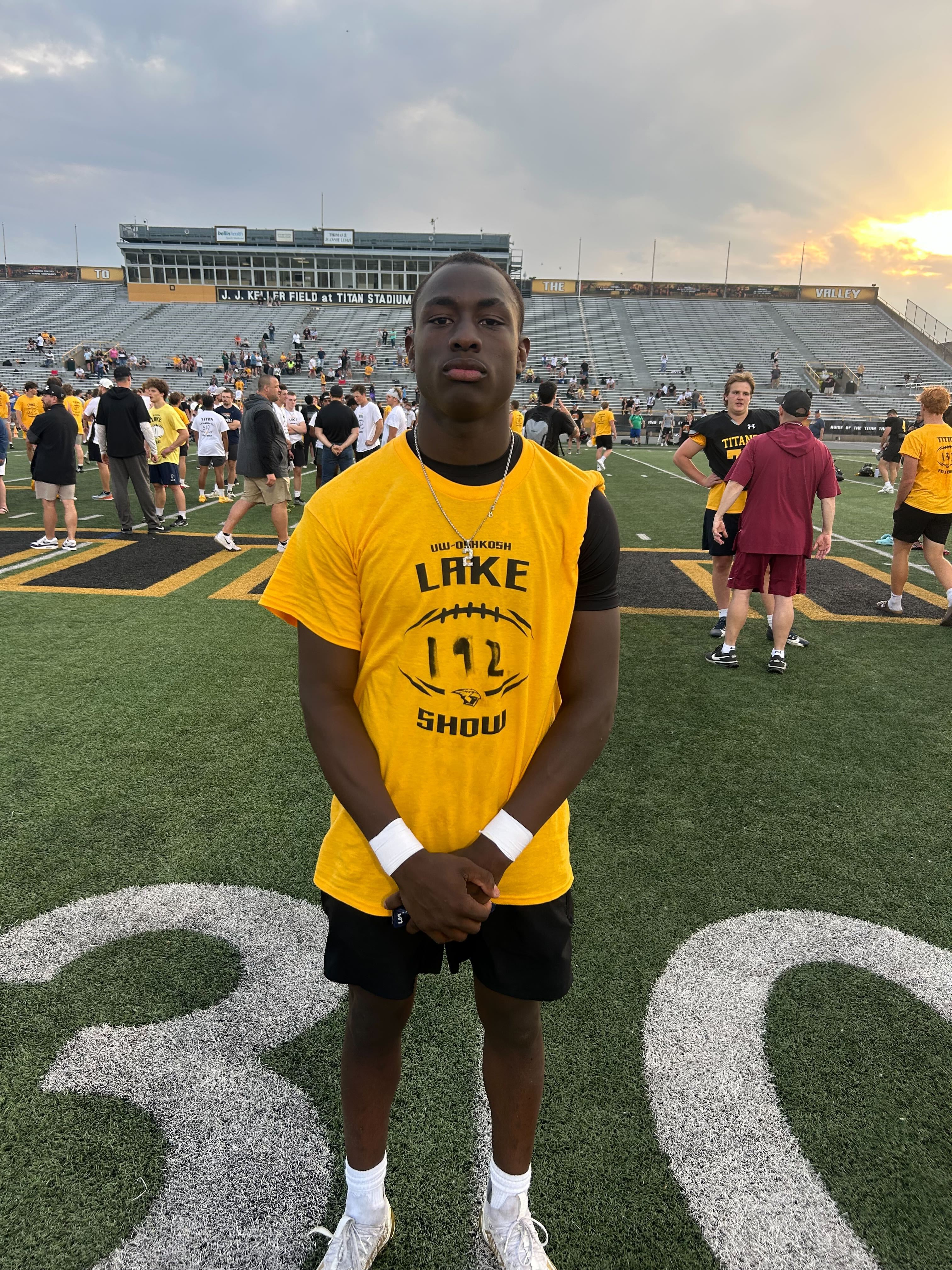 BookofEllis's tweet card. The 2025 UW–River Falls Mega Camp wasn’t just a showcase for linemen. It also highlighted a deep and talented group of Class of 2026 offensive skill players poised to make a significant impact...