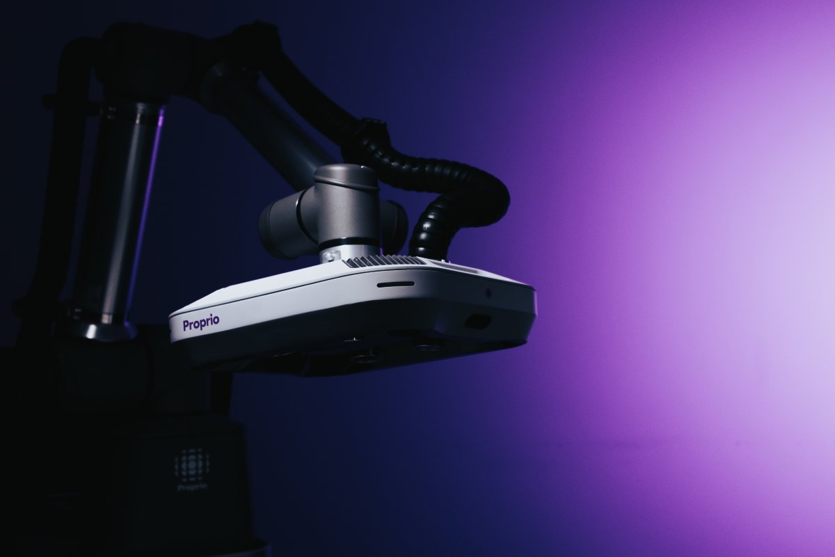 Proprio_Vision's tweet card. Proprio is a technology company modernizing the way we predict, perform, and perfect surgery through the combination of physician expertise and immersive, intelligent technology.