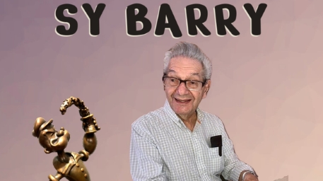 dailycartoonist's tweet card. At the National Cartoonists Society’s 79th Reuben Awards [August 15, 2025], comic arts legend Sy Barry will receive the Elzie Segar Award, presented by King Features, in recognition of his enduring...