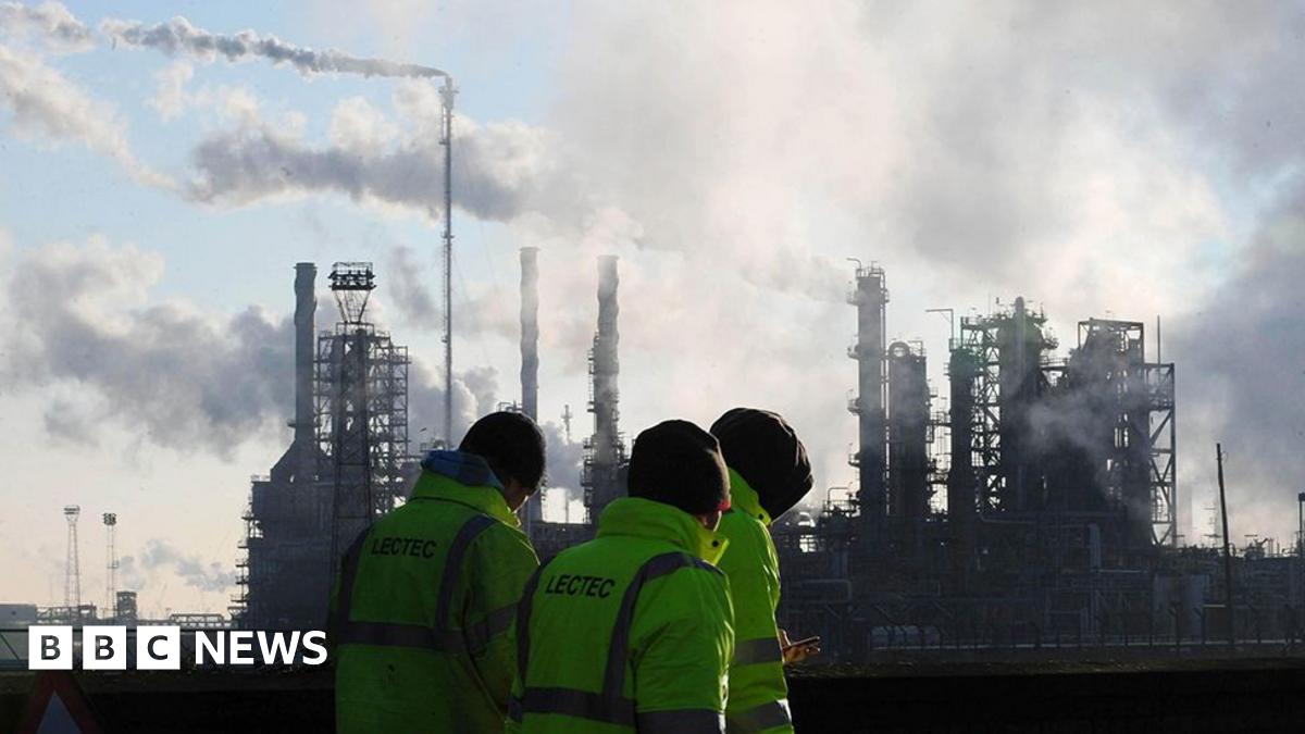 premnsikka's tweet card. Unions and political parties want the government to intervene and keep the refinery open.