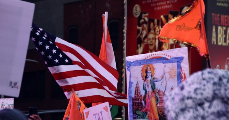 fafner100's tweet card. The group regularly misclassifies anti-Asian racism, anti-Muslim violence, and criticism of Hindu nationalism as anti-Hindu hate.