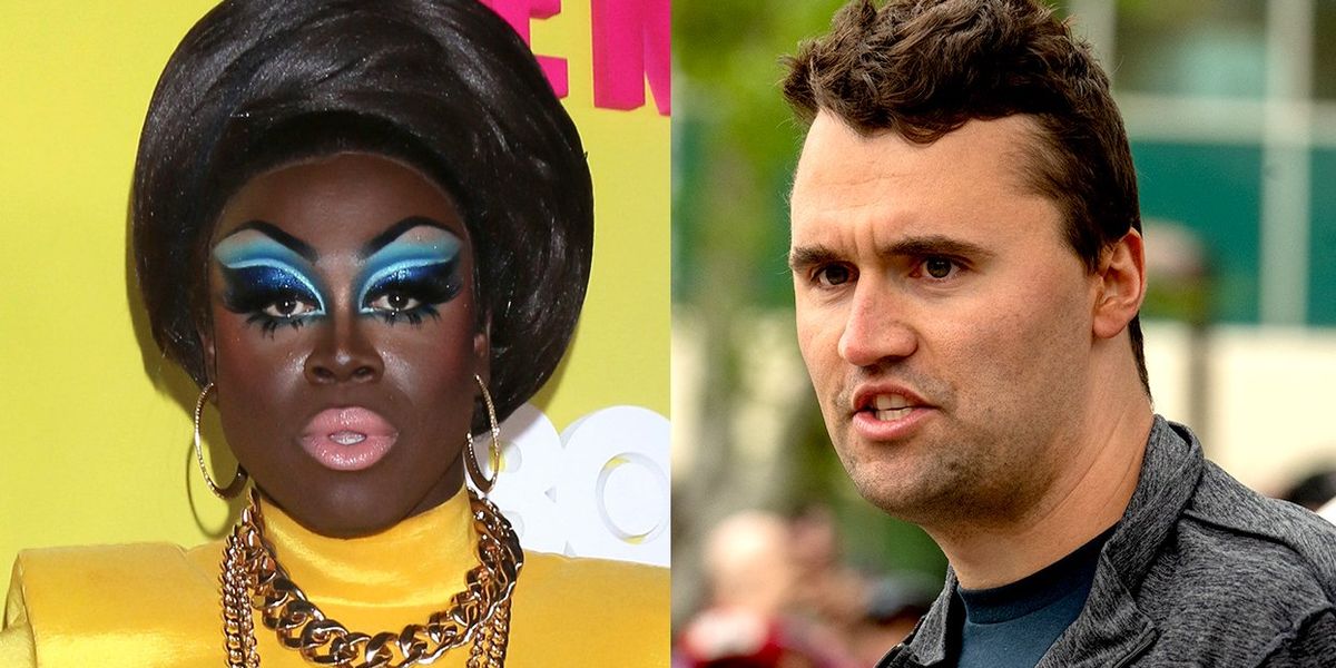 TheAdvocateMag's tweet card. The drag legend is the latest celebrity to criticize California Gov. Gavin Newsom for platforming right-wing talking points.