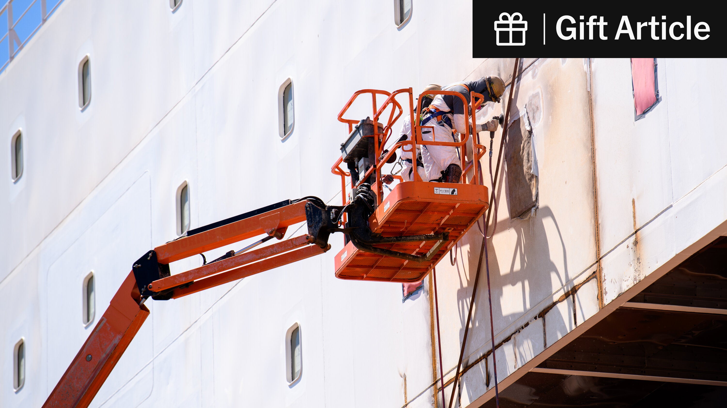 PeterJEavis's tweet card. President Trump and members of Congress want to revive U.S. shipbuilding with subsidies and penalties against Chinese-built ships. But there are obstacles.