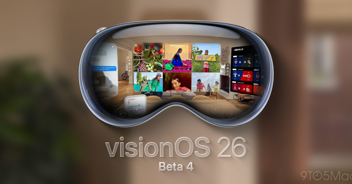 9to5mac's tweet card. Two weeks after releasing its third wave of developer betas, Apple has released visionOS 26 developer beta 4.