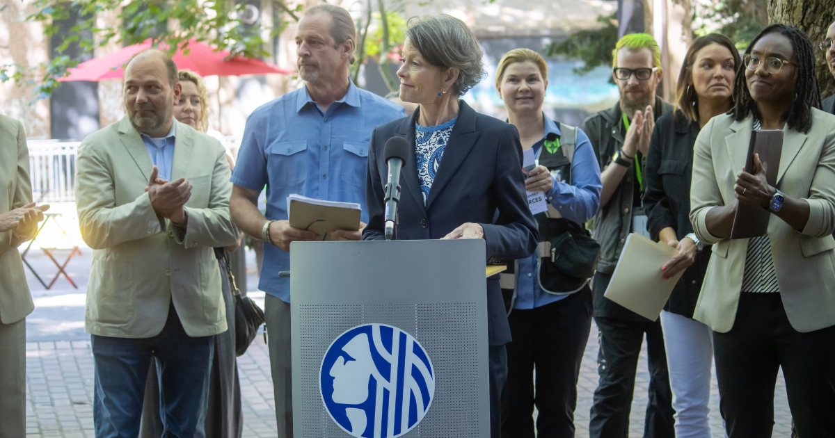 SeattleCouncil's tweet card. Today Council President Sara Nelson (Position 9), joined by key Seattle-area providers, announced her resolution to dedicate up to 25% of any proposed sales tax increase for a progressive public...