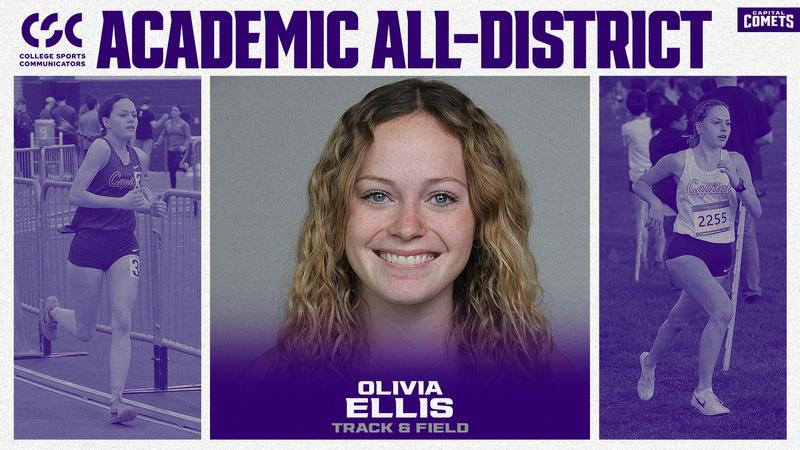 cap_athletics's tweet card. GREENWOOD, Ind. – College Sports Communicators recently released their Academic All-District teams for track & field, honoring student-athletes their combined work in the classroom and on the track...