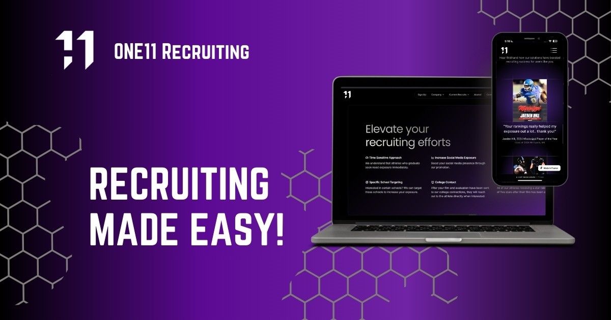 One11Recruiting's tweet card. Effortlessly build a fully functional, responsive, no-code website for AI-driven products in minutes using free Framer and Figma components.