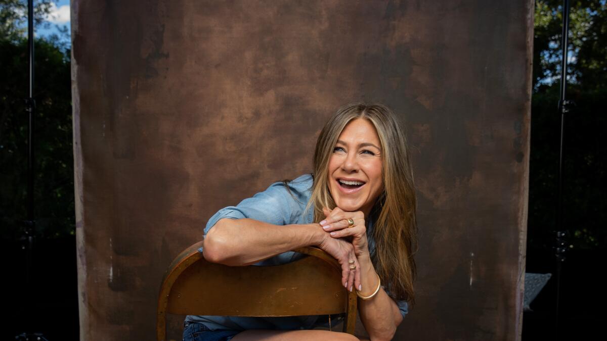 latimesbooks's tweet card. Jennifer Aniston will star in the series adaptation of Jennette McCurdy’s bestselling memoir, “I’m Glad My Mom Died.”