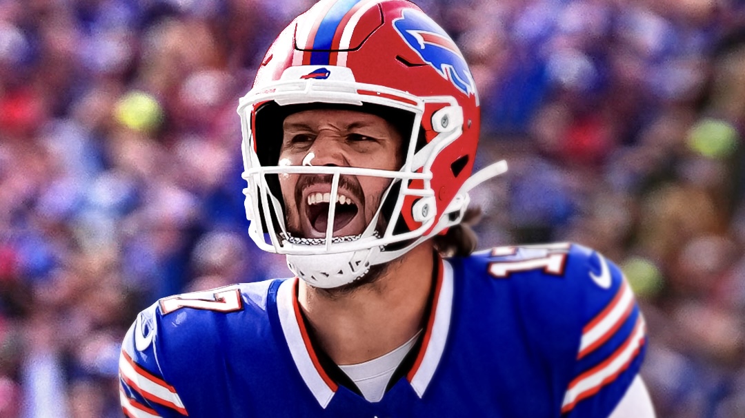sportslogosnet's tweet card. The Buffalo Bills announced will celebrate their final game at Highmark Stadium by wearing red throwback helmets in their Week 18 matchup with the New York Jets.