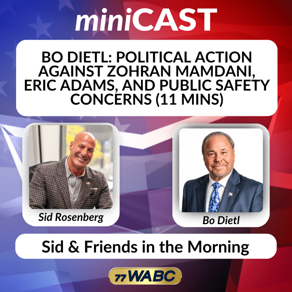 77WABCradio's tweet card. Red Apple Podcast Host Bo Dietl calls in for his weekly Tuesday morning rant to voice his frustration with the current mayor Eric Adams and announcing the formation of a political action committee...