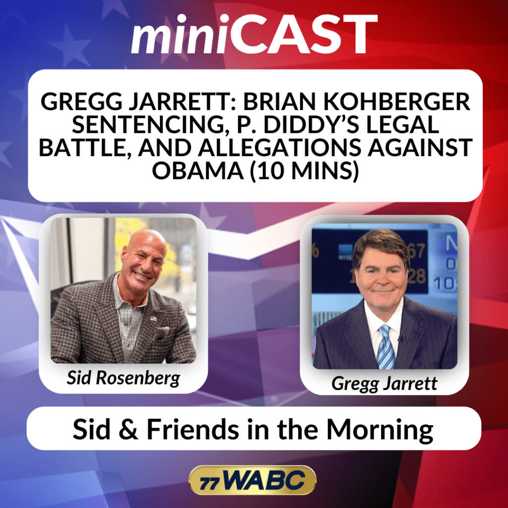 77WABCradio's tweet card. Gregg Jarrett, Fox News Legal Analyst, calls into the show to touch upon the handling of sentencing in the case of Brian Kohberger, who committed multiple murders in Idaho, expressing concerns over...