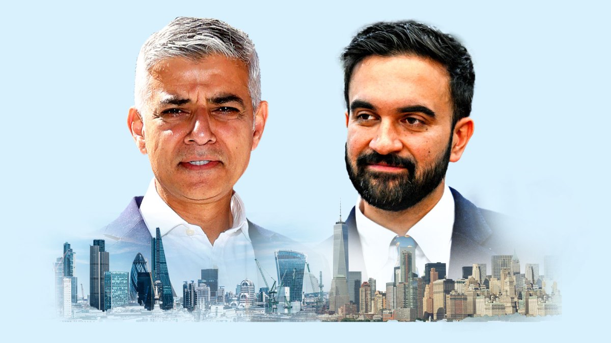 thetimes's tweet card. Mayor of London trades texts with left-wing Democrat about seizing centre ground after he secured party nomination — and was called a ‘lunatic’ by Trump