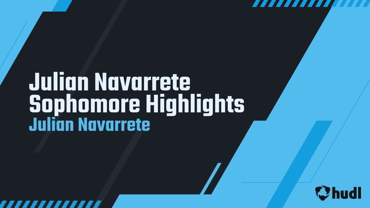 julian_2tx's tweet card. Julian Navarrete Sophomore Highlights